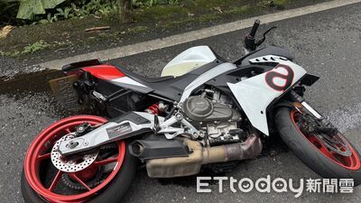新北男騎「黃牌霸主」北宜跑山　過彎壓車打滑右手骨折送醫