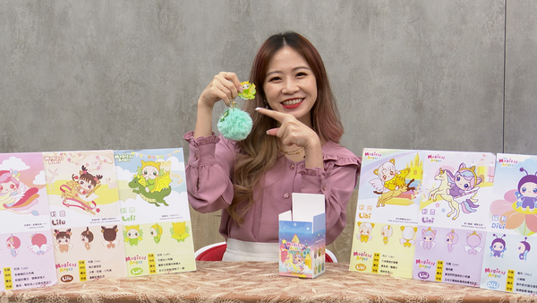 ▲▼利百代,魔法天使毛球吊飾盲盒,利霓,利鹿,利比,利飛,利琪,蝶利,夾娃娃機。（圖／記者姜國輝攝）