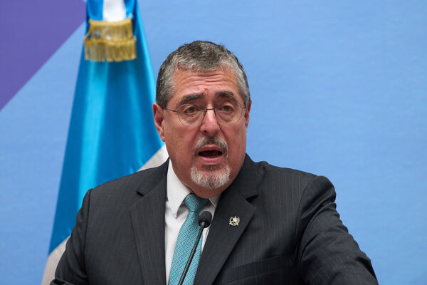 ▲▼ 瓜地馬拉總統阿雷巴洛（Bernardo Ar&eacute;valo）。（圖／達志影像／美聯社）