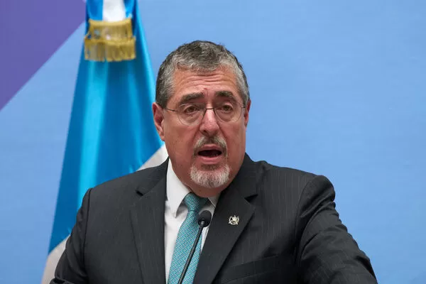 ▲▼ 瓜地馬拉總統阿雷巴洛（Bernardo Arévalo）。（圖／達志影像／美聯社）