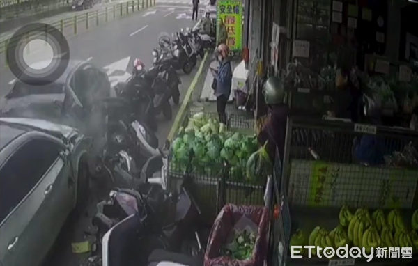 ▲▼基隆市仁一路毒駕，1死2傷。（圖／記者郭世賢翻攝）