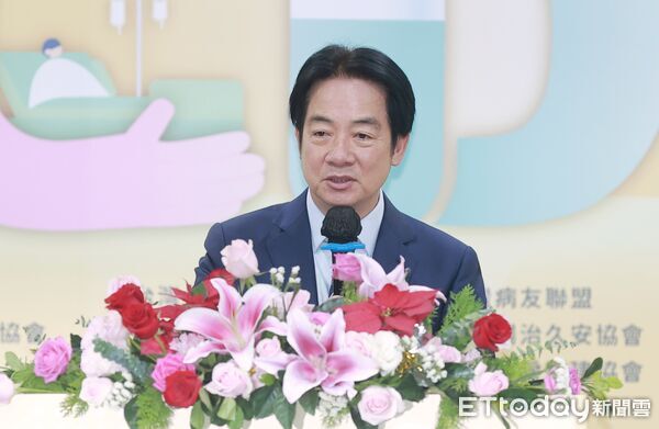 ▲▼賴清德出席「癌症新藥基金週年感恩大會」。（圖／記者周宸亘攝）