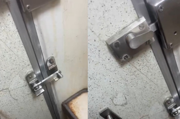 搭臥鋪火車「40男突闖進車廂」　女嚇逃把自己反鎖在廁所求救。（圖／翻攝自X）