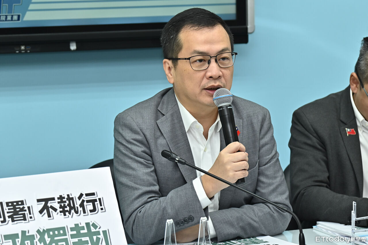 藍委開轟卓榮泰不副署財劃法 國民黨團:「賴錫悅」違憲搞獨裁