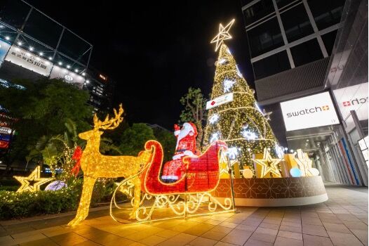 ▲裕隆城慶聖誕推首屆未來拾光祭。（圖／裕隆提供）