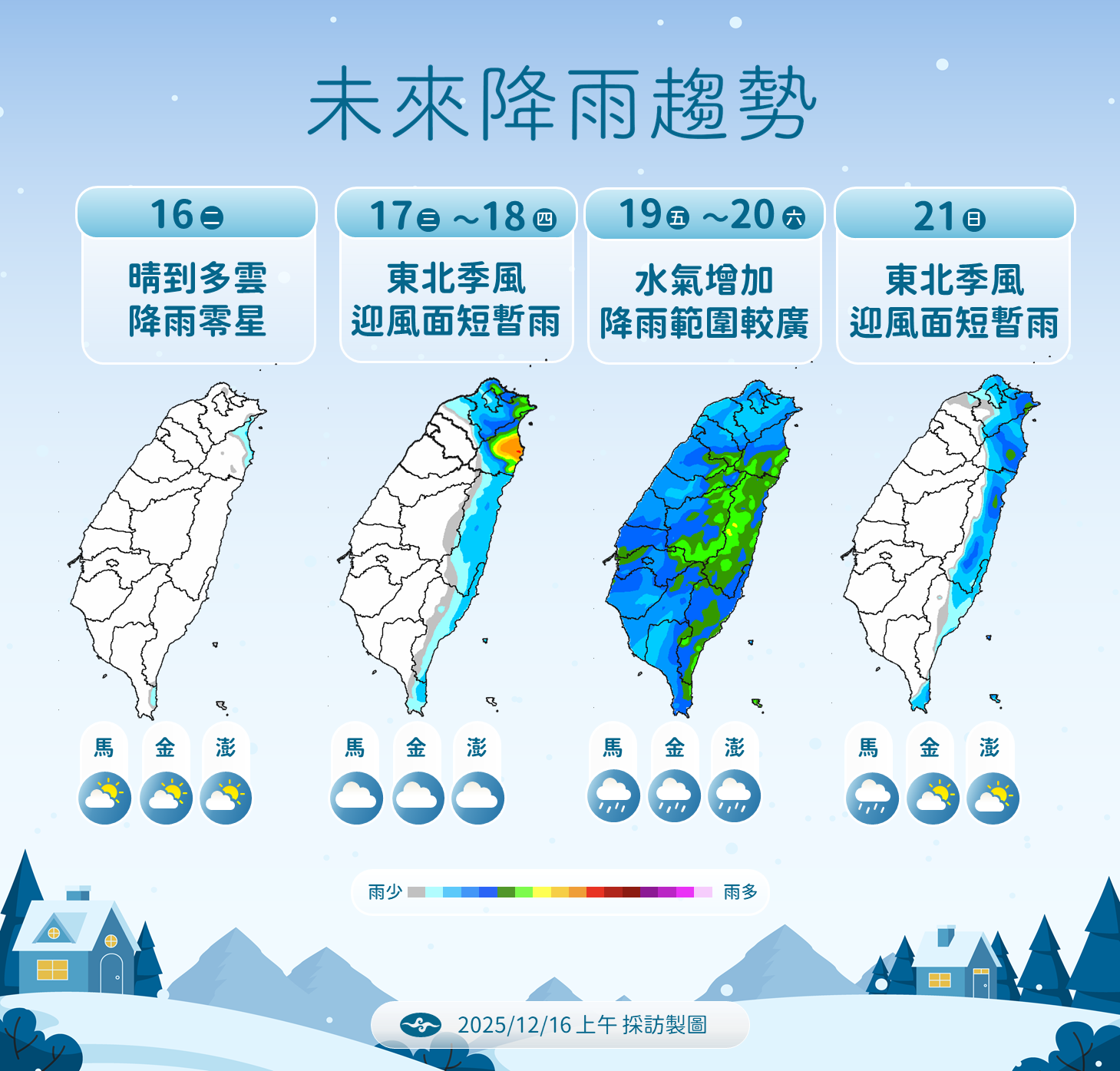 ▲▼未來一周天氣。（圖／氣象署提供）