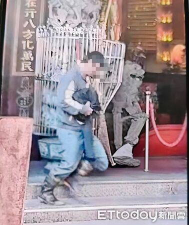 ▲▼  中埔分局逮偷竊神明犯嫌 。（圖／中埔分局提供）