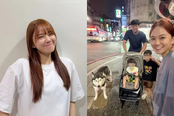 ▲▼YTR陳彥婷「帶兒排女廁」遭路人側目　吐媽媽心聲。（圖／翻攝自Instagram／thetiffanychen）