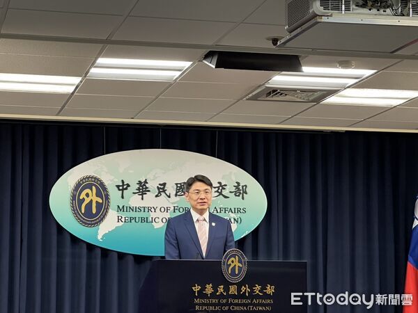 ▲▼外交部發言人兼公眾會執行長蕭光偉。（圖／記者詹詠淇攝）