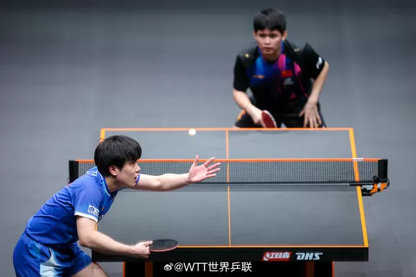 ▲林詩棟不敵張本智和。（圖／WTT）