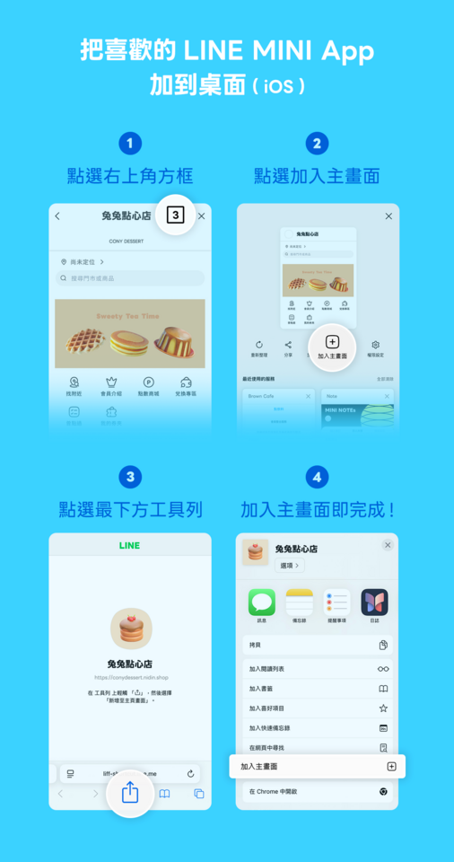 ▲▼LINE MINI App是串連LINE生態圈的重要服務，目前全台超過百家品牌串接。（圖／LINE）