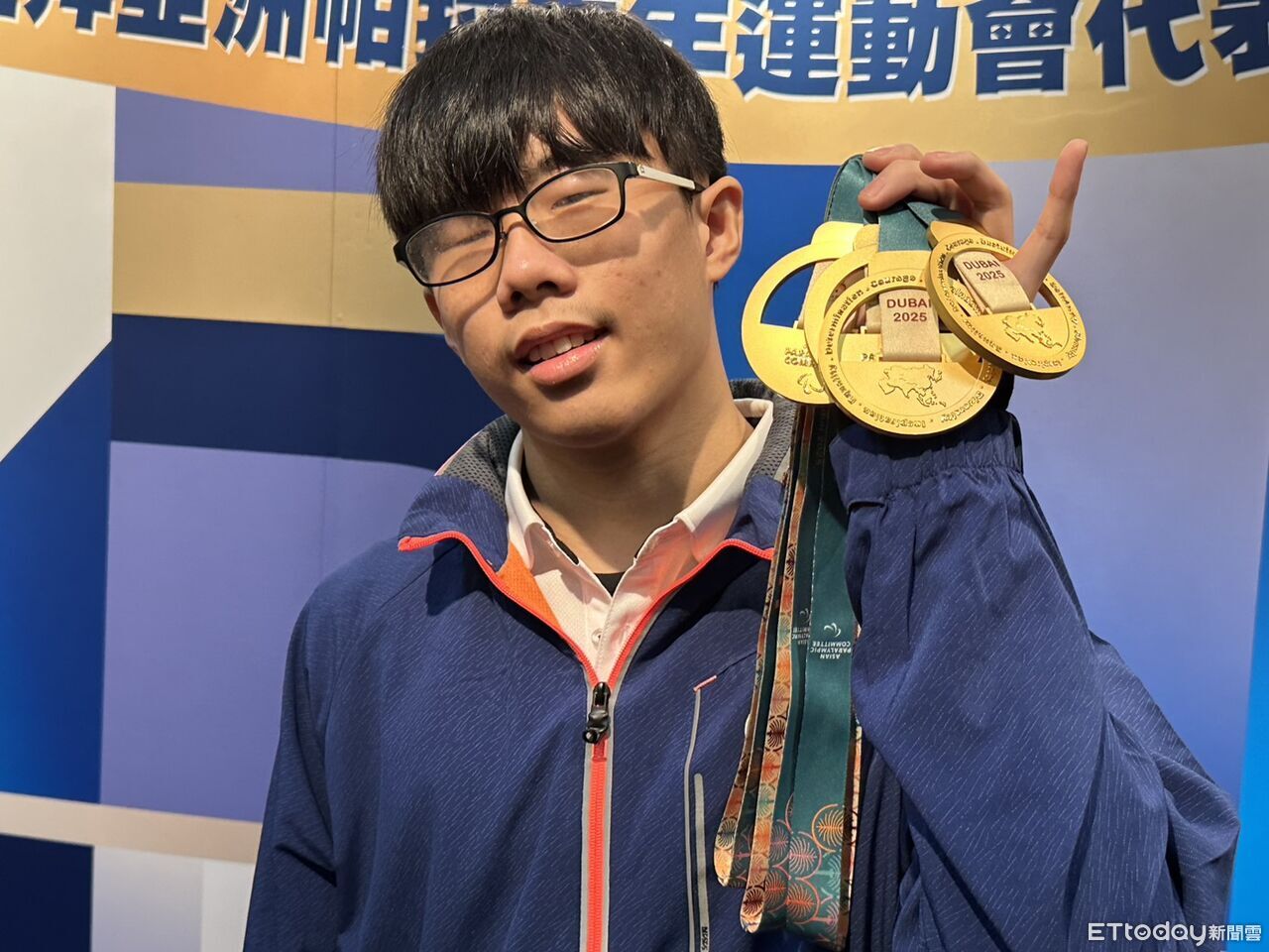 台灣泳將葉豐源亞帕青掃4金 目標放眼明年亞帕運