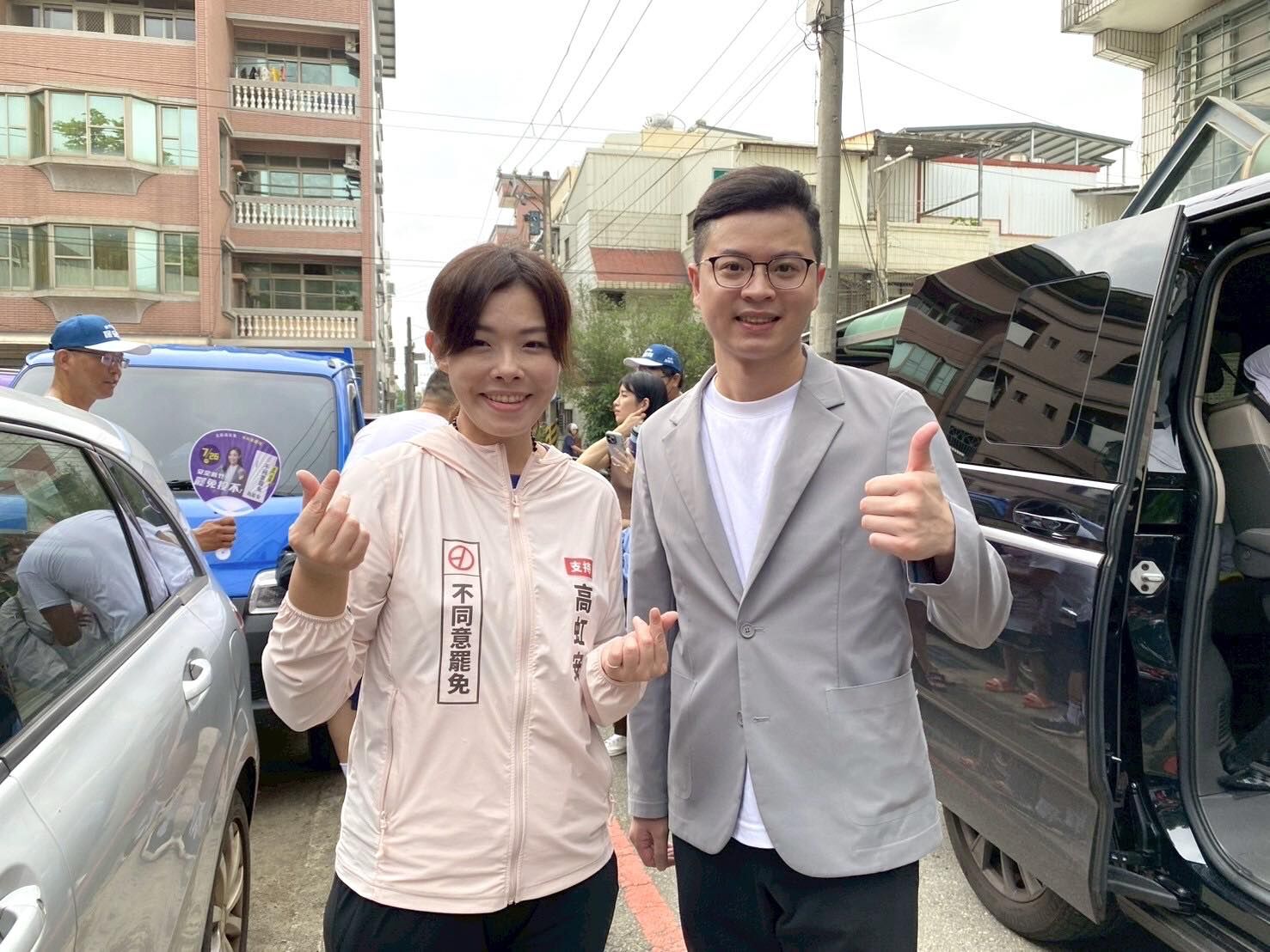 ▲凌濤喊話新竹藍白合。（圖／／翻攝自Facebook／凌濤）