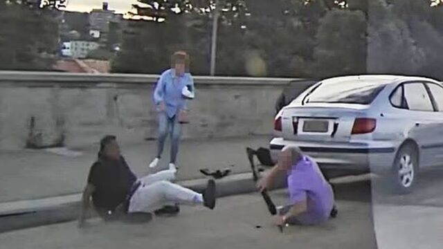 ▲▼最新畫面！英勇夫妻「肉身對峙」澳洲槍手　雙雙中彈相擁亡。（圖／翻攝X、GoFundMe）