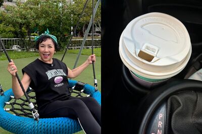 謝麗金喝隔夜咖啡「喝到小強」！　打開杯蓋崩潰：感覺喉嚨卡蟑螂腿