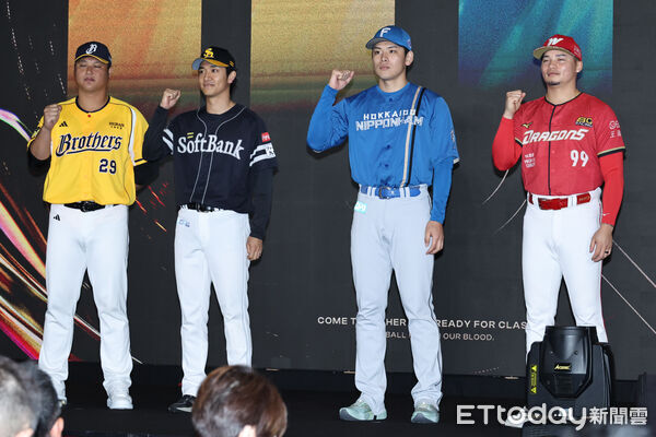 ▲▼  2026台日棒球國際交流賽 賽事記者會-陳俊秀,柳丁達,野村佑希,林凱威。（圖／記者黃克翔攝）