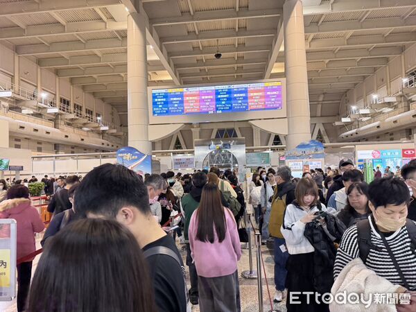 ▲▼出國,小港機場,高雄小港機場,高雄航空站,。（圖／記者許宥孺攝）