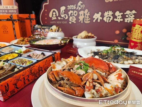 ▲新天地餐飲集團主廚Jerry表示，年菜市場正經歷「回歸味覺本質」的轉型。（圖／記者游瓊華攝）