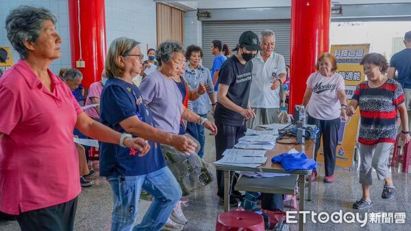 ▲前衛健康事業進行科技體適能檢測。（圖／前衛提供）