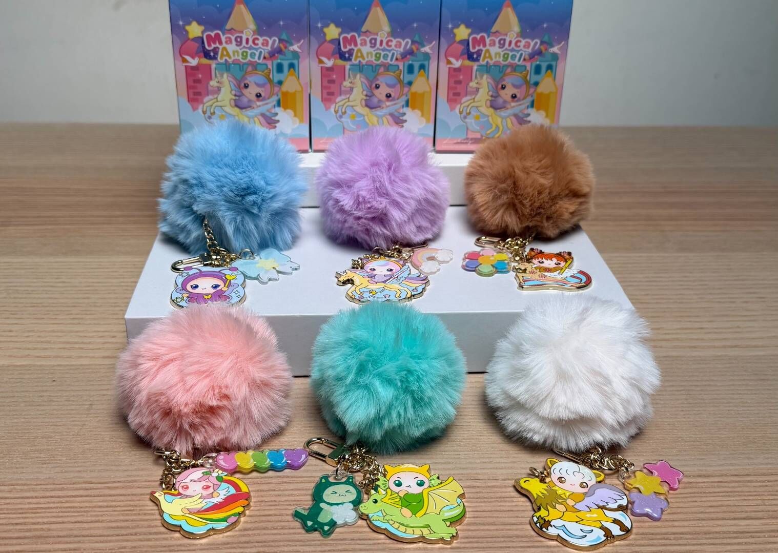 ▲▼利百代,魔法天使,IP盲盒吊飾。（圖／利百代提供）