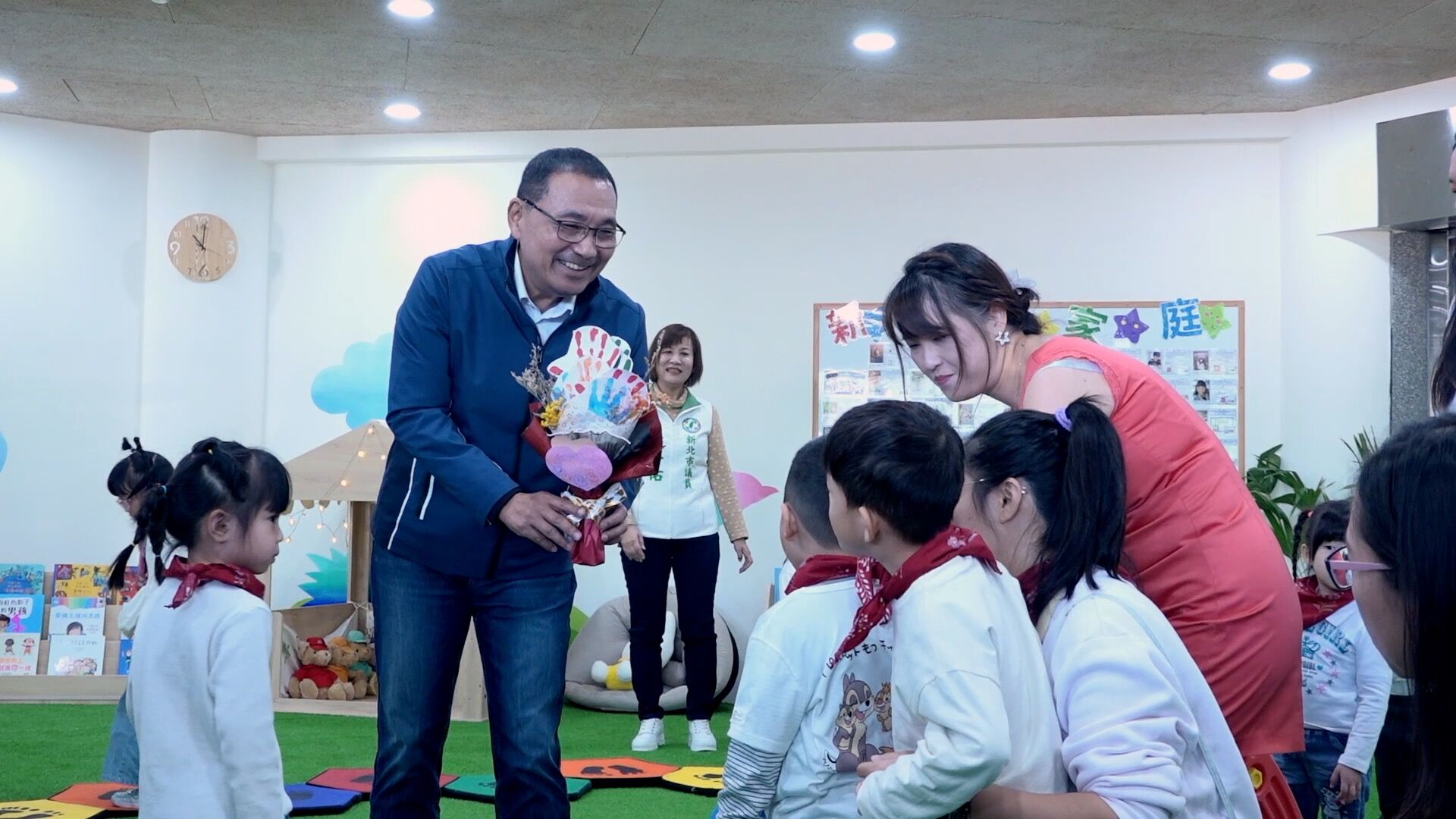 ▲▼新北4所非營利幼兒園聯合開幕　　　侯友宜：目標8年增300班全國第一             。（圖／記者劉亮亨攝）