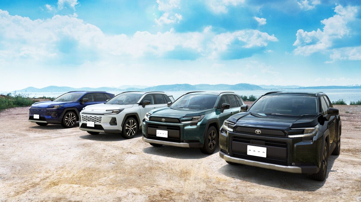 ▲第6代TOYOTA RAV4日本上市！首波提供2款車型。（圖／翻攝自TOYOTA）