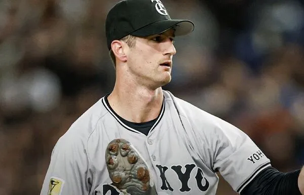 ▲ 效力巨人3季18勝，葛瑞芬（Foster Griffin ）與國民達成1年合約  。（圖／截自X）