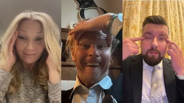 ▲▼▲▼芬蘭小姐「瞇瞇眼」遭拔后冠！　右翼議員竟PO模仿照力挺。（圖／翻攝臉書）