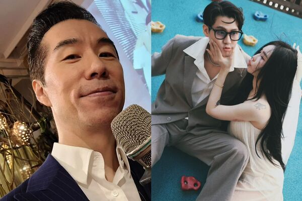 ▲張兆志祝福許允樂。（圖／翻攝自Facebook／張兆志 喬志先生、李玉璽）