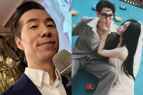 ▲張兆志祝福許允樂。（圖／翻攝自Facebook／張兆志 喬志先生、李玉璽）