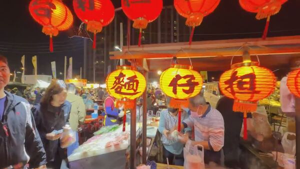 ▲▼嘉義湖美夜市昨日重新開業，現場湧入大批民眾             。（圖／民眾提供）