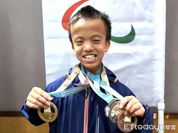 ▲亞帕青羽球選手。（圖／記者蔡厚瑄攝）