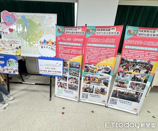 ▲台南市社會局長郭乃文指出，台南歷經多起天災，社會局動員社工與志工投入災後復原，陪伴市民走過艱難時刻。（記者林東良攝，下同）