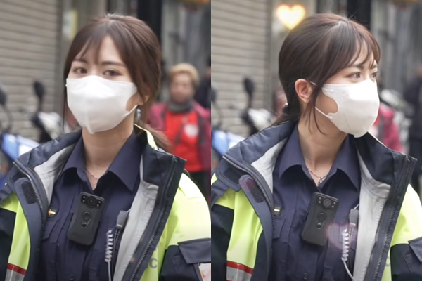 青山王祭正妹女警爆紅!本尊身分曝光 曾被封「警界黃霄雲」