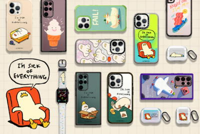 CASETiFY公布2025十大熱門藝術家系列　厭世療癒大家最愛