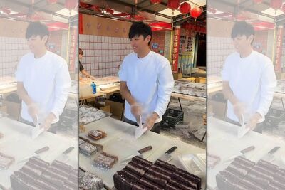 東湖市場天菜「涼糕哥」傳翻車　爆欠錢、追撞不賠