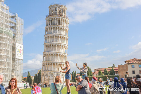 ▲▼比薩斜塔，義大利旅遊。（圖／記者蔡玟君攝）