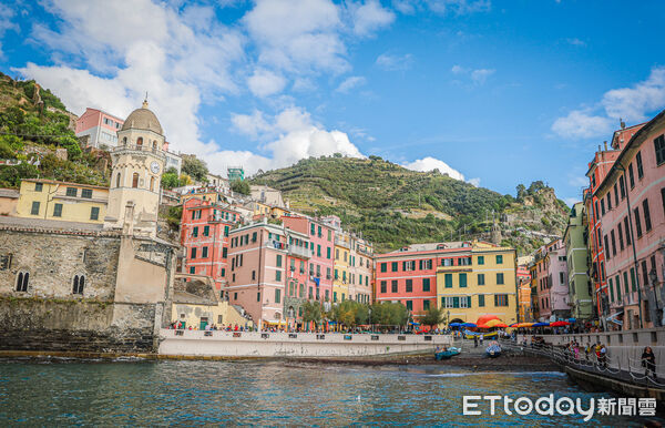 ▲▼義大利五漁村Vernazza。（圖／記者蔡玟君攝）