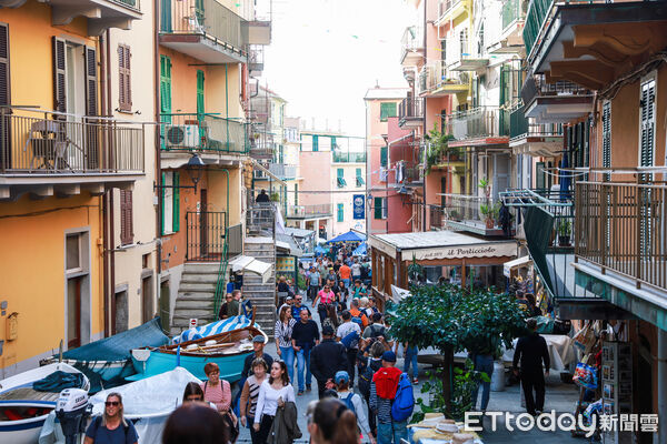 ▲▼義大利五漁村Manarola。（圖／記者蔡玟君攝）