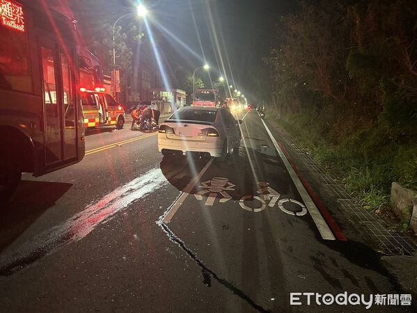 ▲▼澎湖縣馬公市17日晚間發生死亡車禍。（圖／記者陳洋翻攝）