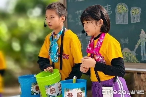 ▲黑松教育基金會陪伴，桃園第一所「永久綠旗」學校誕生