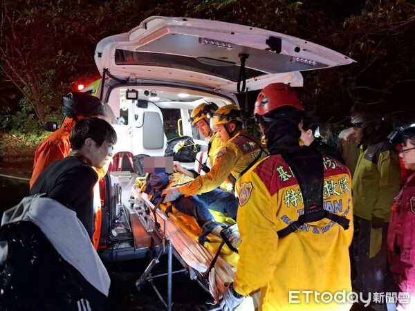 ▲▼基隆阿嬤採竹筍困山區。（圖／記者郭世賢翻攝）