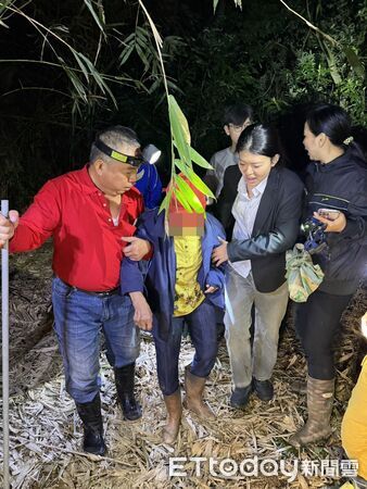 ▲▼基隆阿嬤採竹筍困山區。（圖／記者郭世賢翻攝）