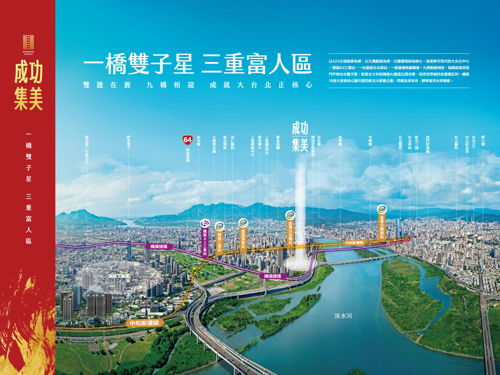 ▲▼ 三重,房價,成功集美,CityLink,首購族。（圖／成功集美提供）