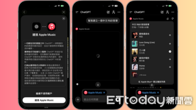 ChatGPT正式整合Apple Music　可直接推薦歌曲並建立播放清單