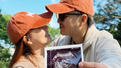 快訊／Energy書偉辣妻懷孕了！「一次多2個新成員」  驚喜曬超音波照