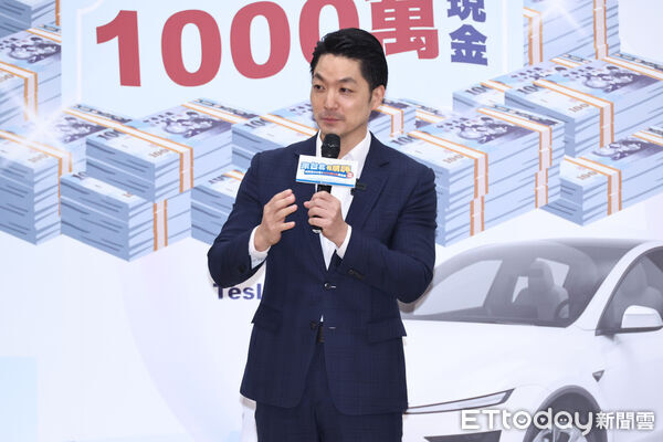 ▲▼  「來台北有購嗨」抽獎活動記者會-蔣萬安 。（圖／記者黃克翔攝）