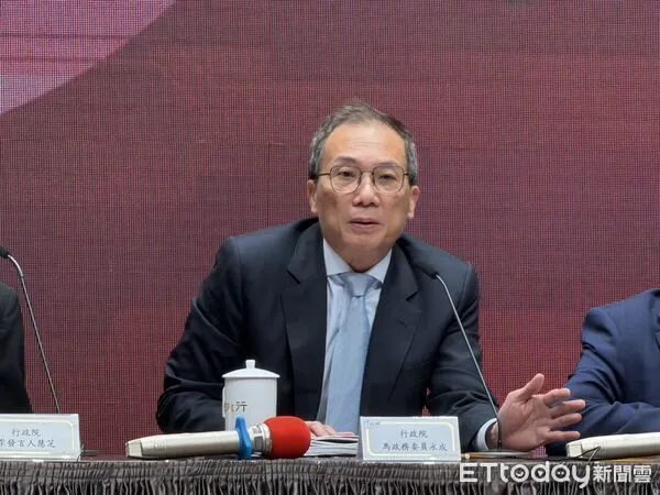 ▲▼行政院政委馬永成出席行政院會記者會。（圖／記者陳家祥攝）