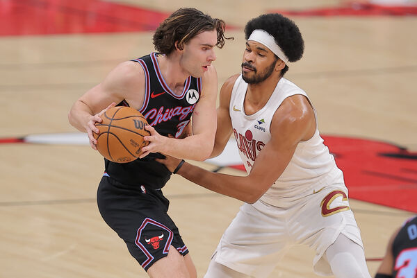 ▲公牛吉迪、騎士米歇爾。（圖／達志影像／美聯社）