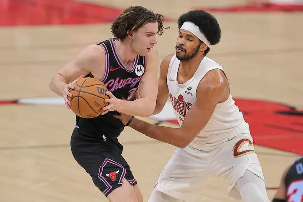 ▲公牛吉迪、騎士米歇爾。（圖／達志影像／美聯社）